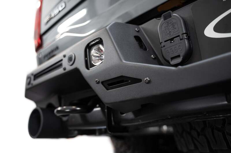 Ford F150 Raptor Bumper - Rear - Addictive Desert Designs - Rock Fighter - Hammer Black - `21-`27